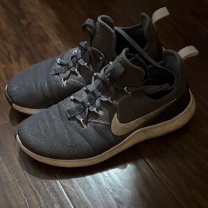 Nike Women’s Dark Gray and White Training Sneakers